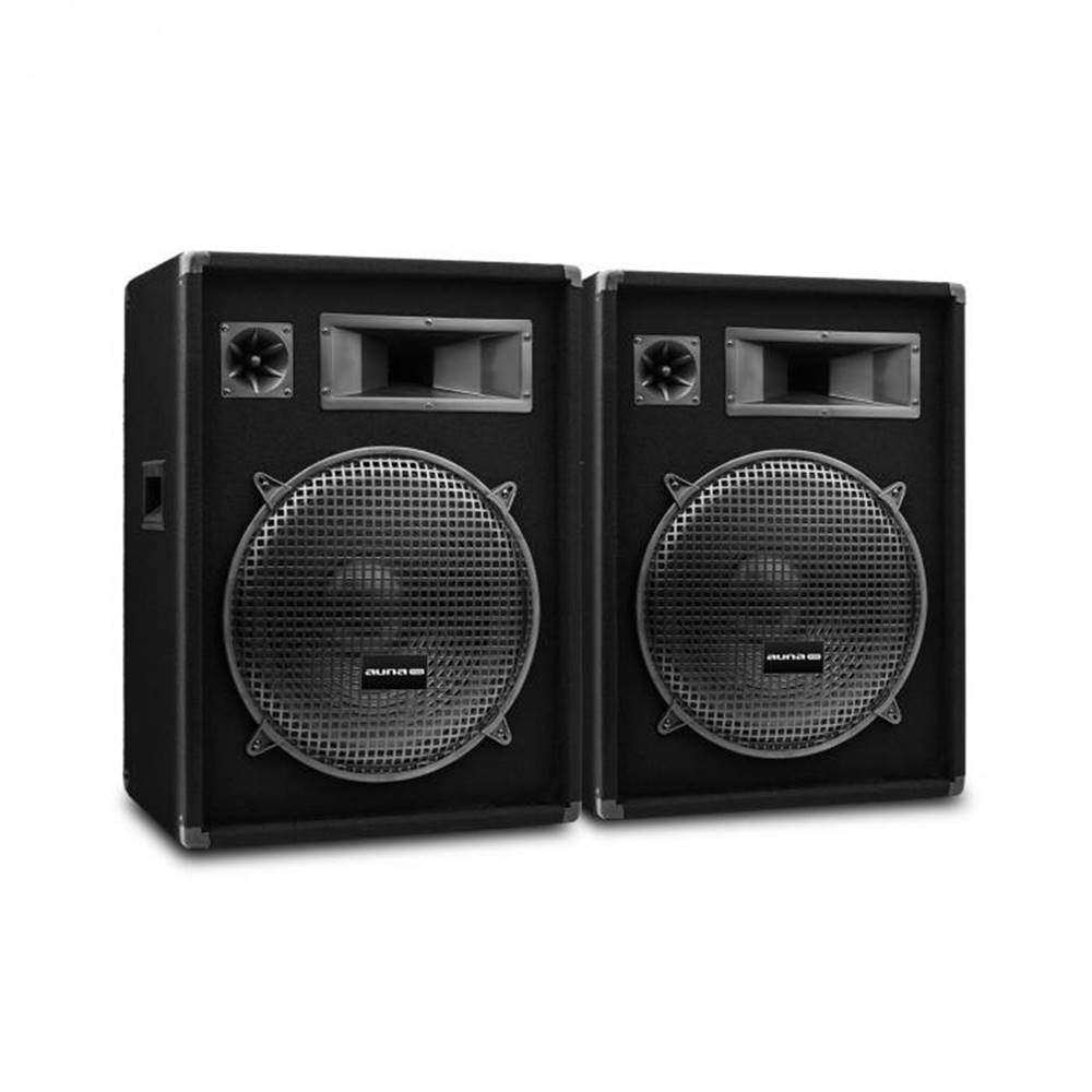 Auna Pro  PW-1522 MKII, pár pasívnych PA reproduktorov, 15", 400 W RMS/800 W max., značky Auna Pro