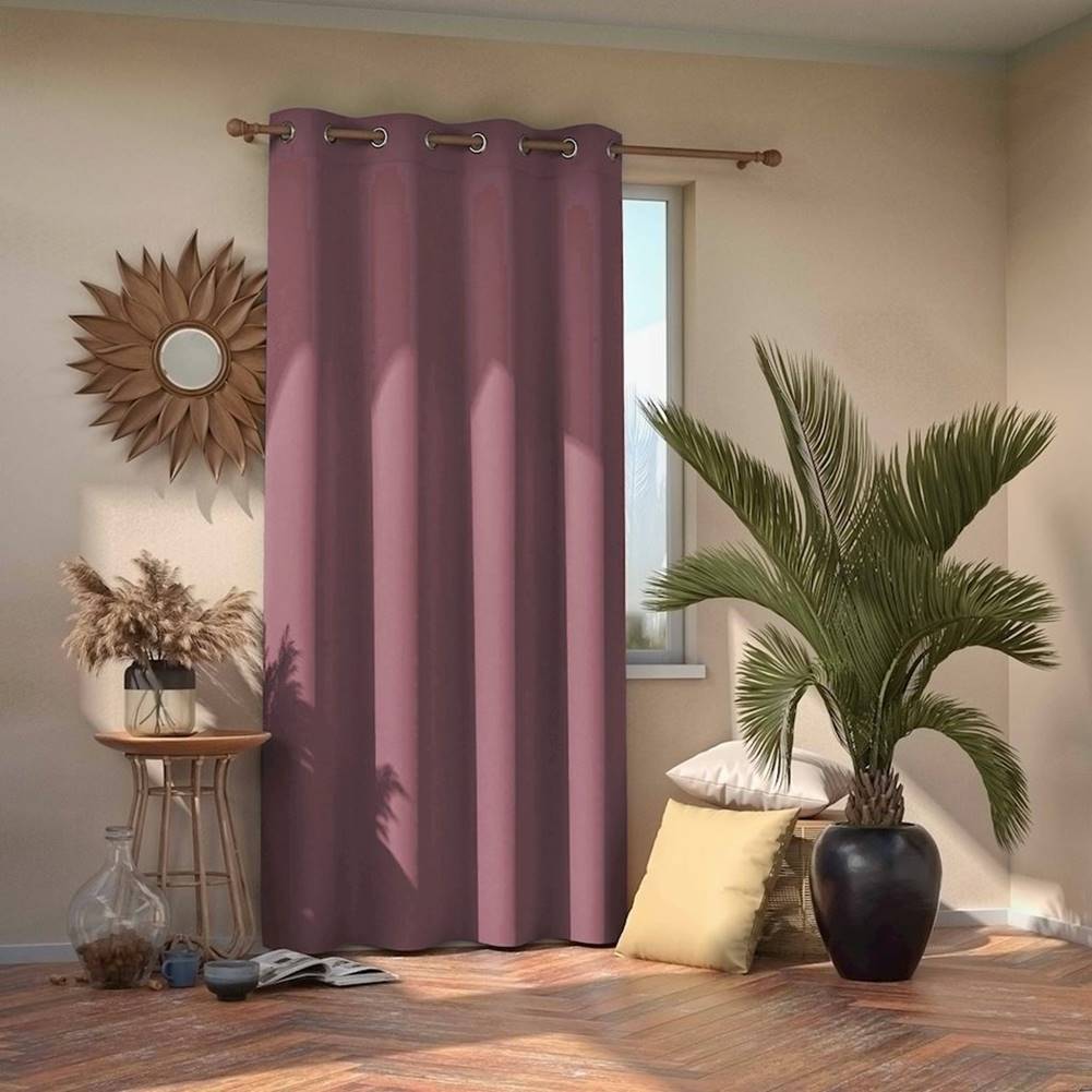 Philips AmeliaHome Záves Blackout EYELETS mauve, 140 x 245 cm, značky Philips