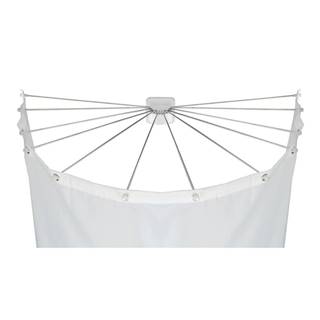 Kruhový držiak na sprchový záves Wenko Shower Umbrella