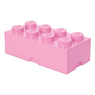 Svetloružový úložný box LEGO®