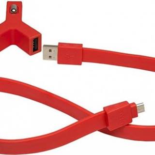 Olpran Nabíjačka do auta 2xUSB 2,1A + kábel Micro USB, červená, značky Olpran