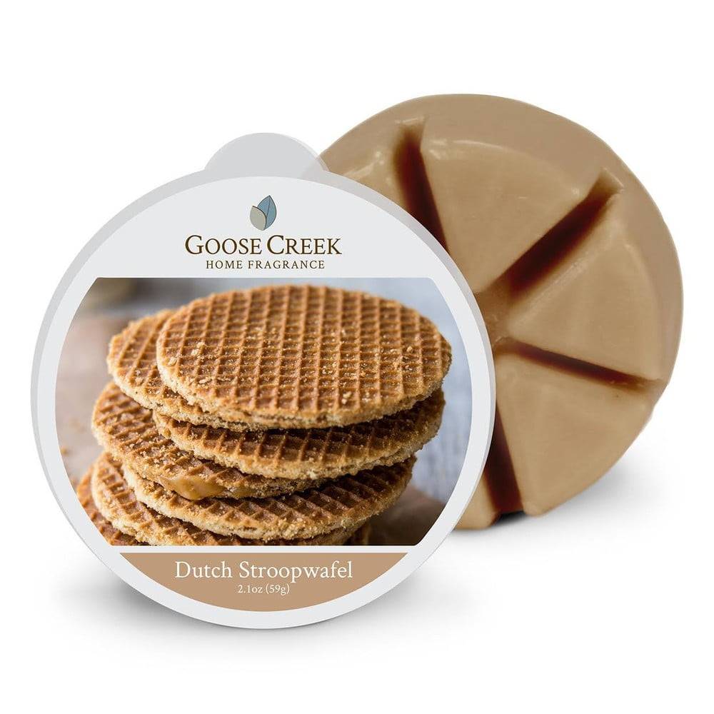 Goose Creek Vonný vosk do arómolampy  Dutch Stroopwafel, 65 hodin, značky Goose Creek