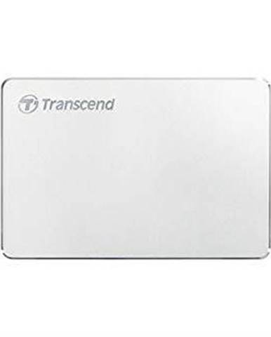 TRANSCEND 1TB STOREJET 25C3S, 2.5, USB-C 3.1 GEN 1 STYLOVY EXT. HARD DISK, ULTRA-TENKY, STRIEBORNY