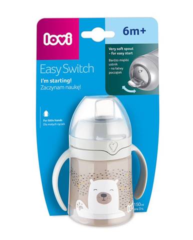 LOVI PRVY HRNCEK EASY SWITCH 150ML 6M+ BUDDY BEAR