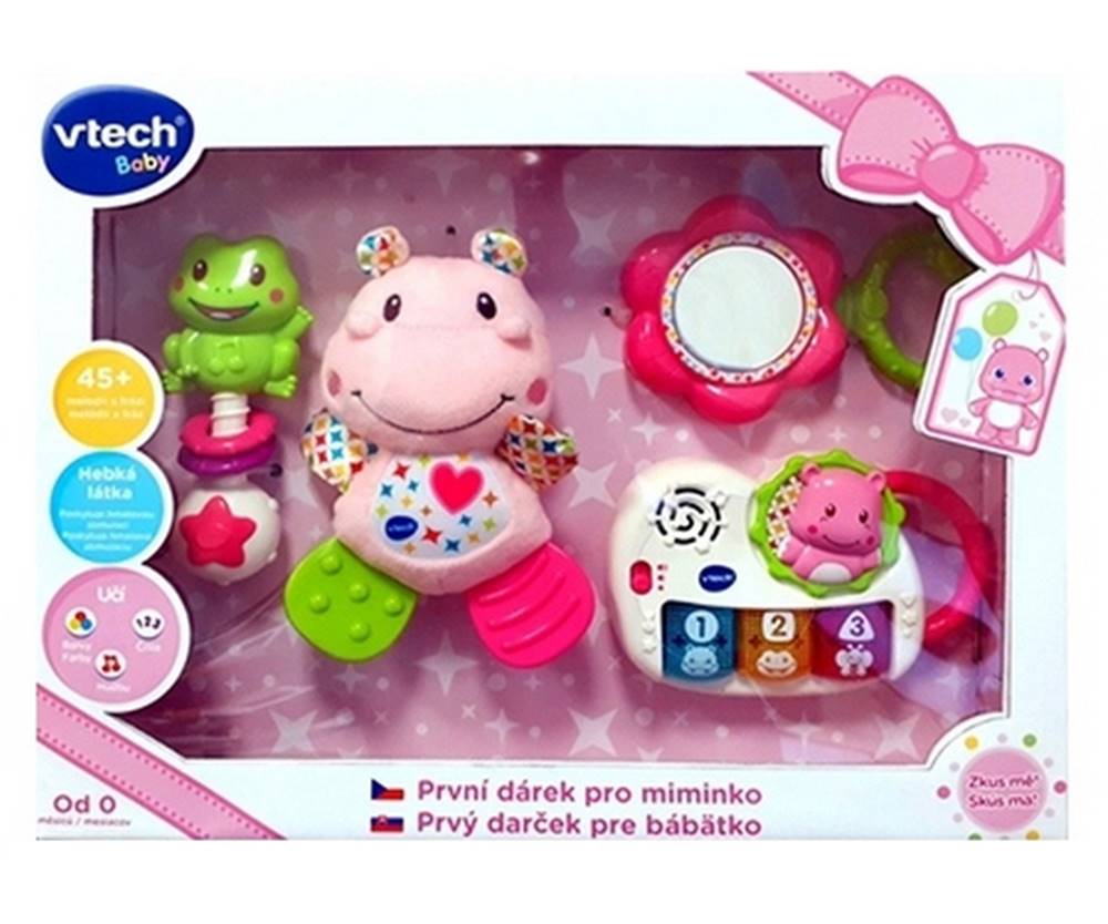 VTECH  PRVY DARCEK PRE BABATKO (SK) - RUZOVY, ME 80522059, značky VTECH