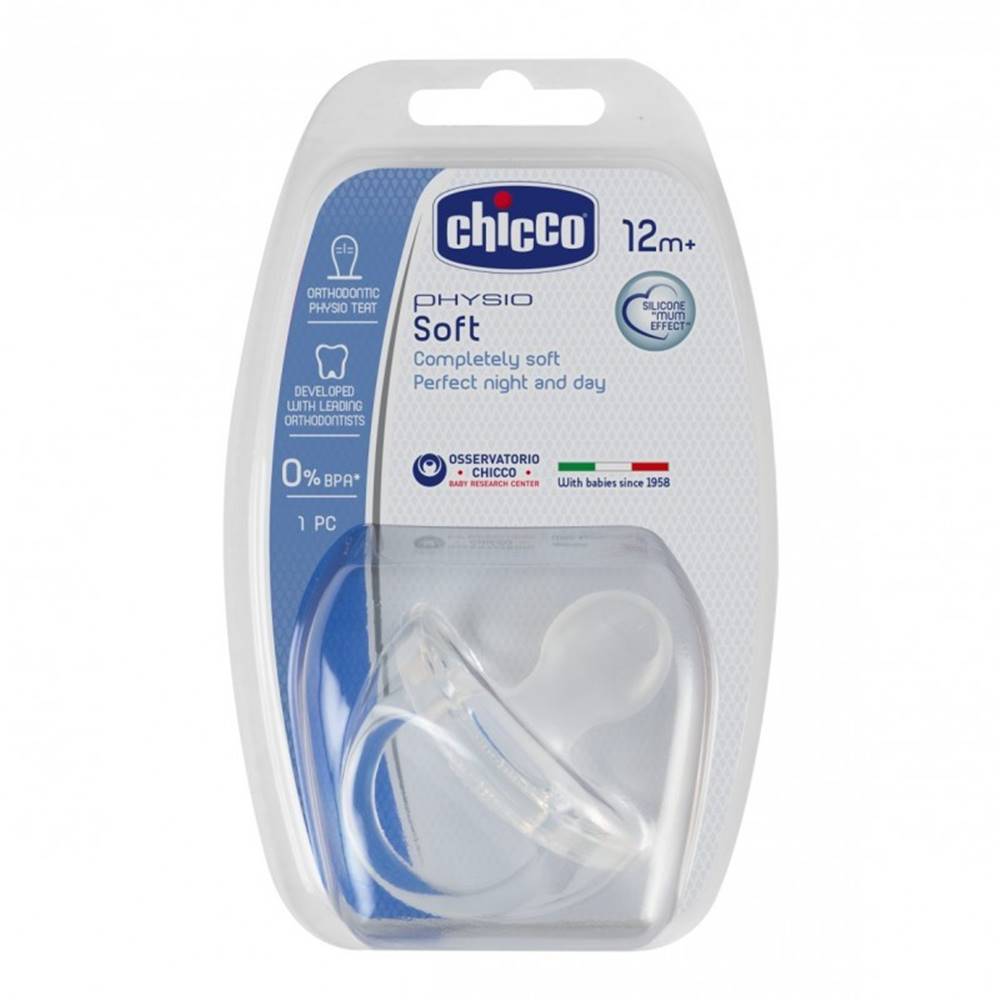 CHICCO  CUMLIK CELOSILIKONOVY PHYSIO SOFT 16-36M, značky CHICCO