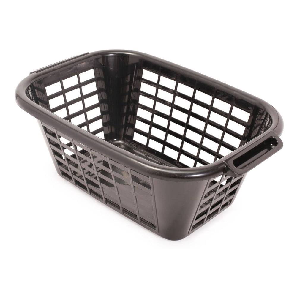 Addis Čierny kôš na bielizeň  Rect Laundry Basket, 40 l, značky Addis