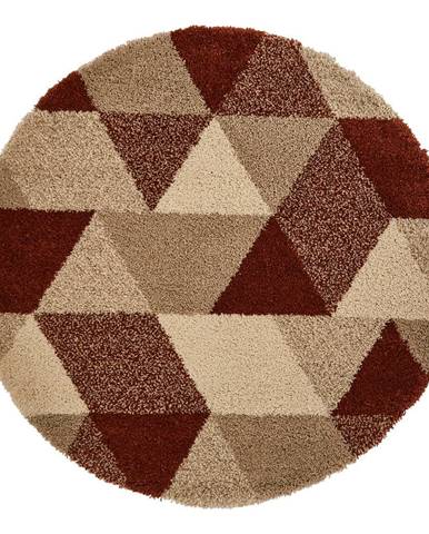 Koberec Think Rugs Royal Nomadic Trinagle, ø 160 cm