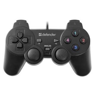 GAMEPAD DEFENDER OMEGA, 12TL., USB CIERNY, VIBRACNE, WINDOWS R XP/VISTA/7/8/10