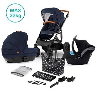 KINDERKRAFT  Kočík kombinovaný Prime 3v1 Deep Navy, Premium, značky KINDERKRAFT