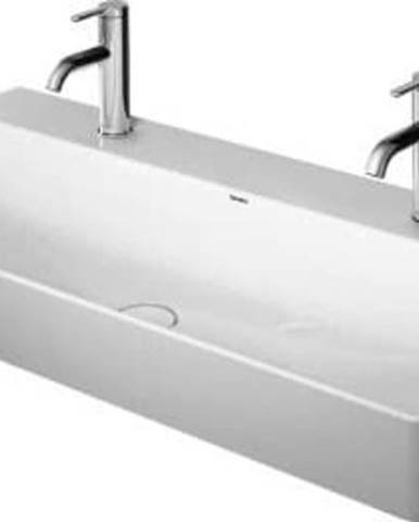 Dvojumývadlo Duravit DuraSquare 100x47 cm dva otvory pre batériu