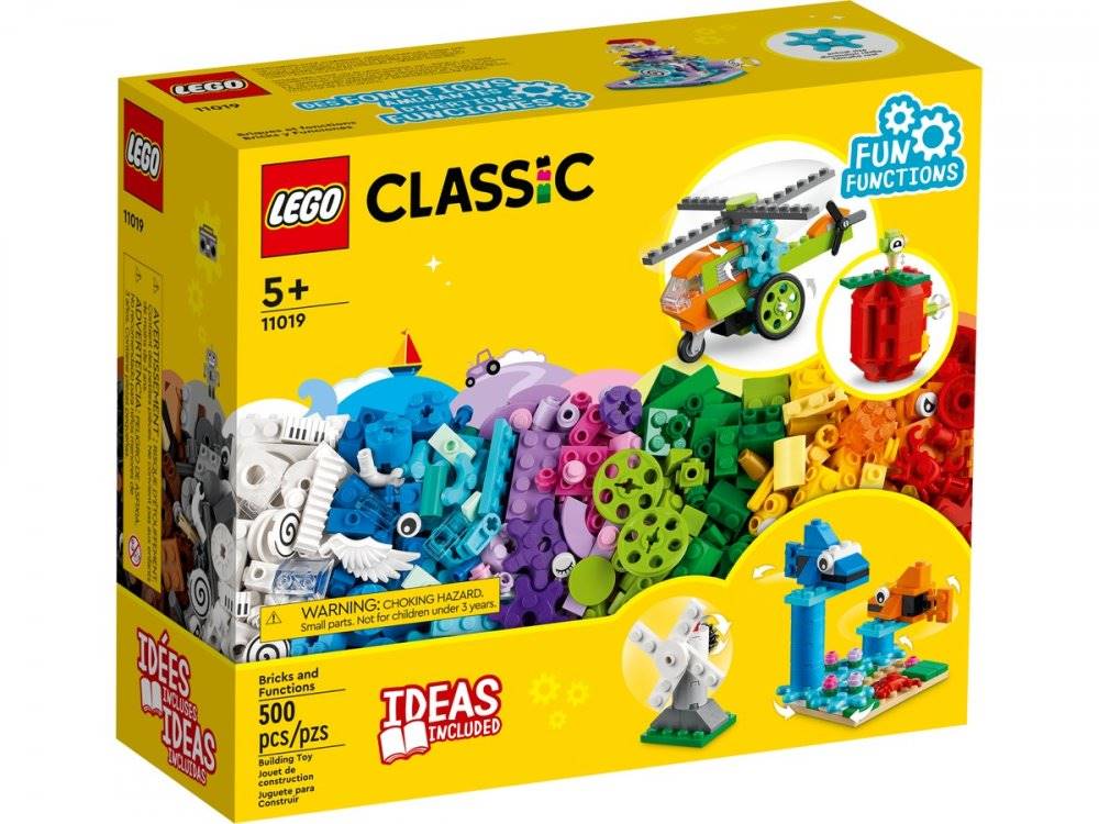 LEGO  CLASSIC KOCKY A FUNKCIE /11019/, značky LEGO