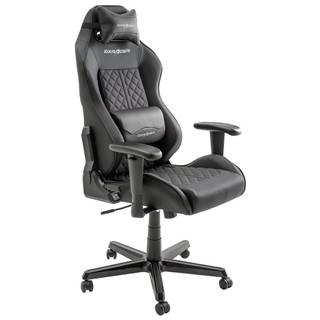 Dxracer HERNÁ STOLIČKA, kožený vzhľad, čierna