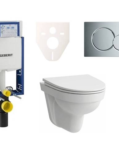 Závesný WC set Laufen Laufen Pro Nordic na zamurovanie