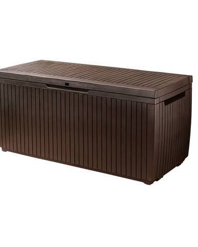 KETER SPRINGWOOD Storage záhradný úložný box, 305 l, hnedá 17202378