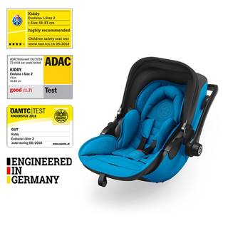 KIDDY  Autosedačka Evoluna i-size 2 + Isofix základna  40-83 cm Summer Blue, značky KIDDY