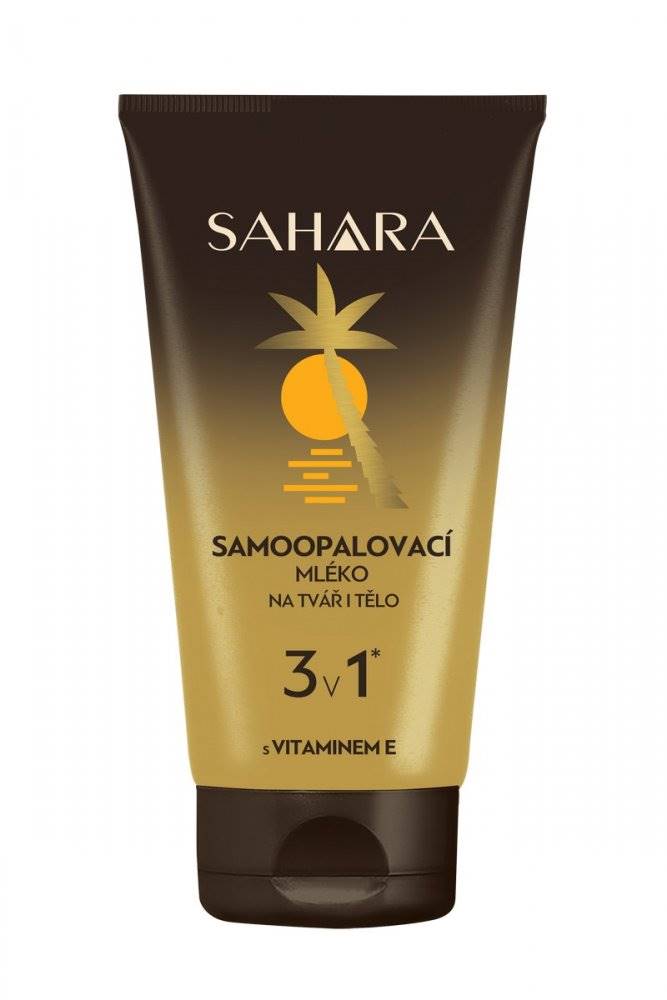 SAHARA  SAMOOPALOVACIE MLIEKO 150 ML, značky SAHARA