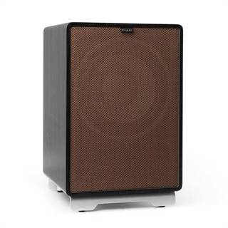 Numan  RetroSub, aktívny subwoofer, 25,4 cm (10"), čierny, hnedý poťah, značky Numan