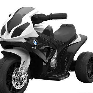 Elektrická trojkolka BMW S 1000 RR, Licencované, 6 V, koženkové sedadlo, 1 motor, čierne