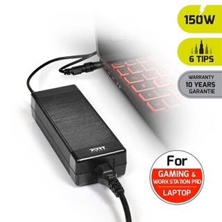 PORT CONNECT univerzální napájecí adaptér k notebooku, 150W, 6x konektor