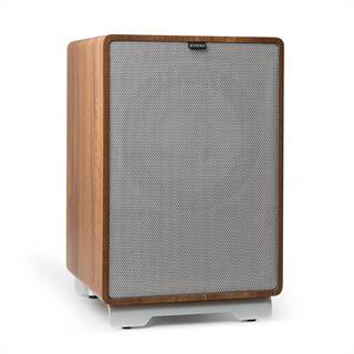 Numan  RetroSub, aktívny subwoofer, 25,4 cm (10"), orech, sivý poťah, značky Numan