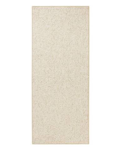 Béžový behúň BT Carpet, 80 x 200 cm
