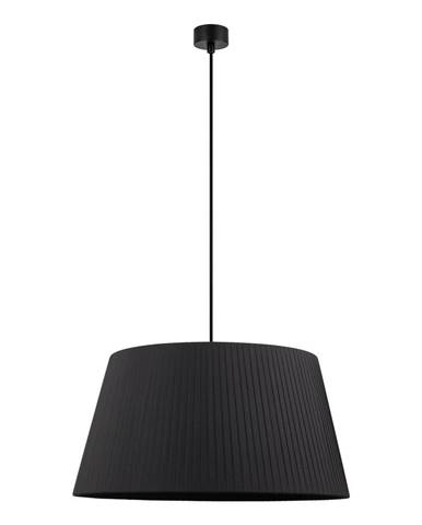 Čierne závesné svietidlo Sotto Luce Kami, ∅ 54 cm