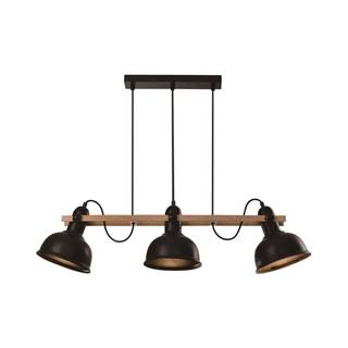 Candellux Lighting Čierne závesné svietidlo s kovovým tienidlom 18x78 cm Reno - , značky Candellux Lighting