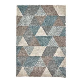 Think Rugs Sivo-modrý koberec  Royal Nomadic Grey &Teal, 160 × 220 cm, značky Think Rugs