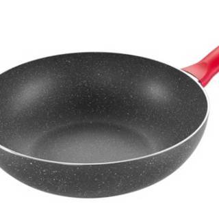 Wok MANICO ROSSO, 28cm