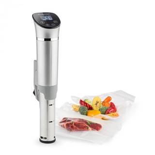 Klarstein Quickstick Flex, Sous-Vide varič, 1300 W, 3D cirkulácia, IPX7, časovač, 0 - 95 °C, strieborný