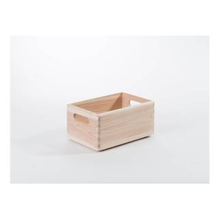 Úložný box z borovicového dreva Compactor Custom, 30 × 20 × 14 cm